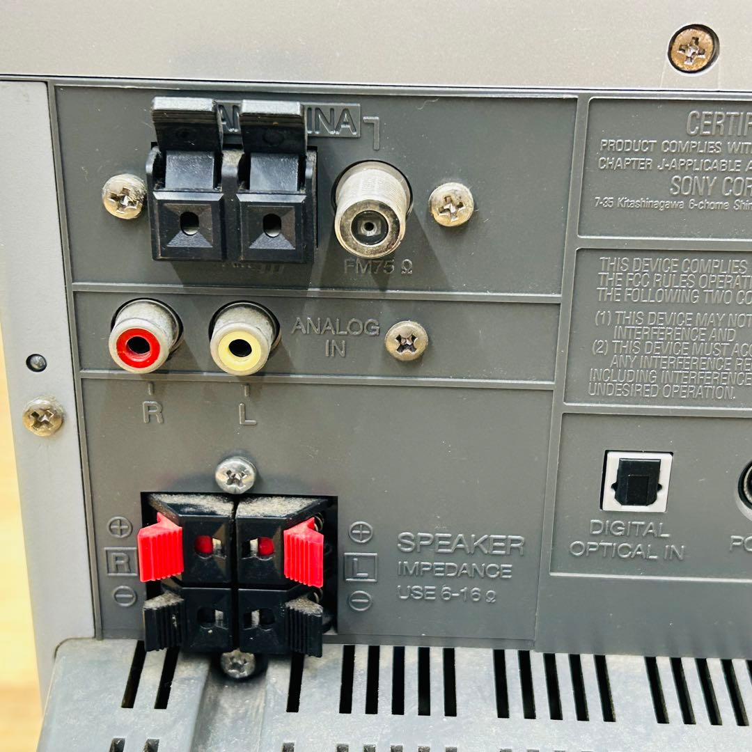 SONY ソニー CD プレーヤー CMT-J100 ジャンク - メルカリ