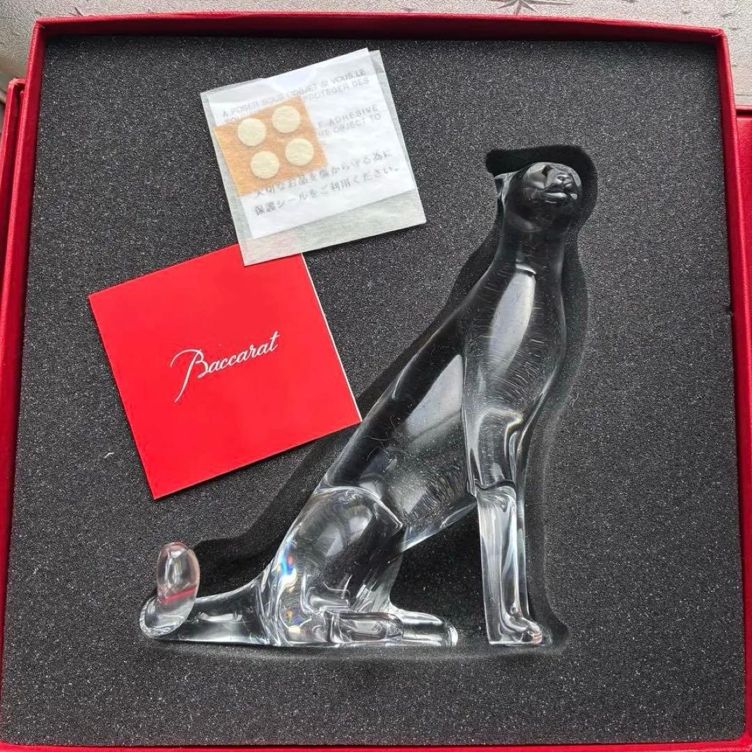 バカラ パンサー フィギュリン フィギュア 置物 - メルカリ