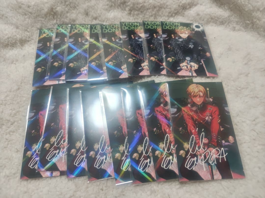 パラライ 6周年 ポップアップストア プロフィールカード 燕東夏 - メルカリ