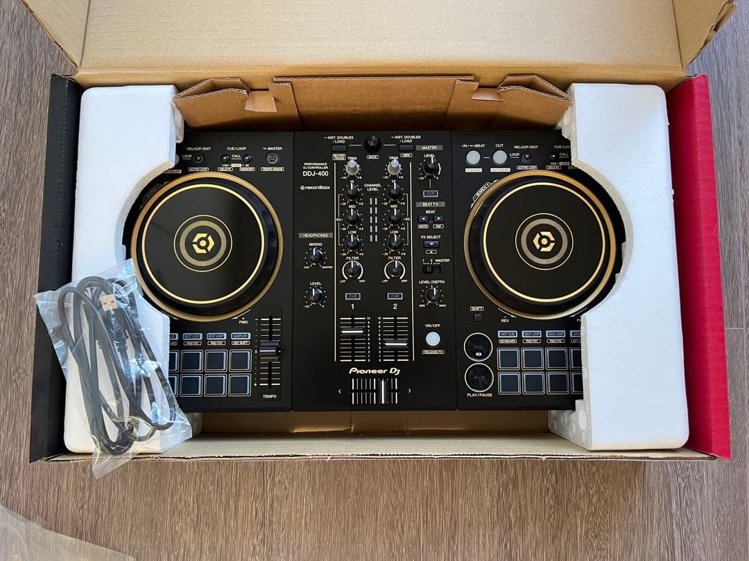 Pioneer DJ コントローラー DDJ-400-N 限定カラー ゴールド