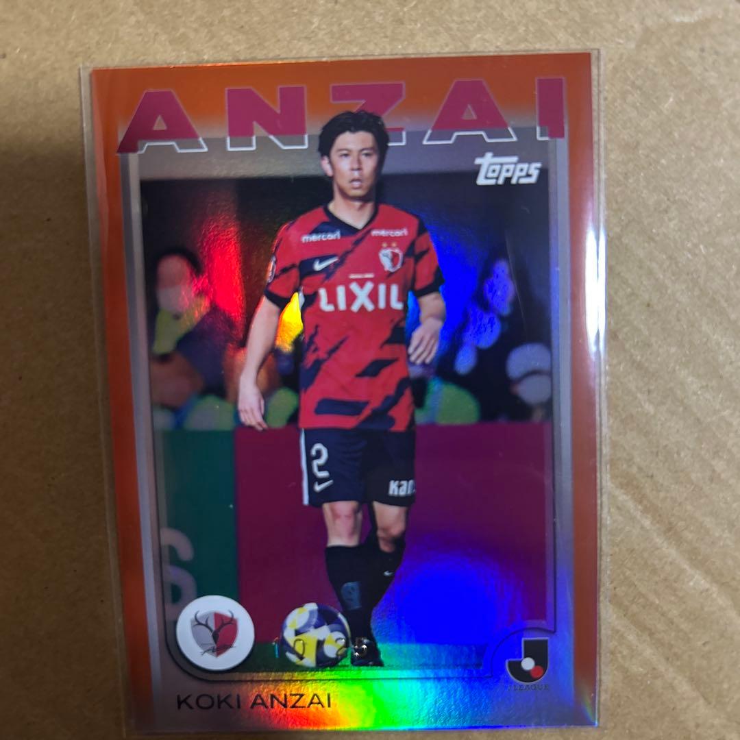 topps Jリーグ 鹿島アントラーズ 安西幸輝 25シリ - メルカリ