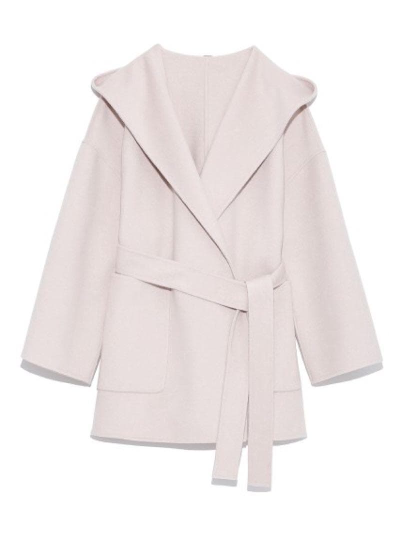 ミラオーウェン ハーフ丈ポンチョ風リバーコート - メルカリ