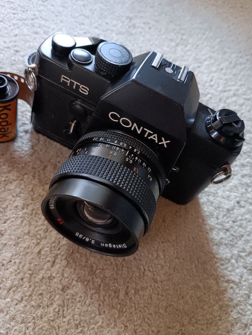 CONTAX RTS レンズ2本 カメラ遍歴 3] CONTAX RTS II Carl Zeissのためのカメラ｜おーだん