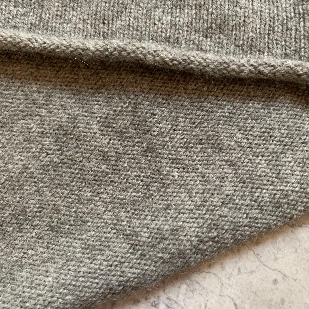 evam eva vie カシミヤ2wayストール スヌード モカ 美品 - メルカリ