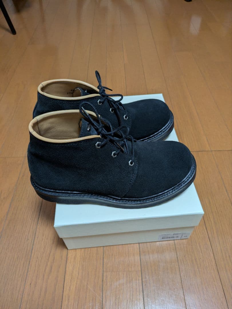 OUR LEGACY CHUKKA BOOT DIM BLACK 43
