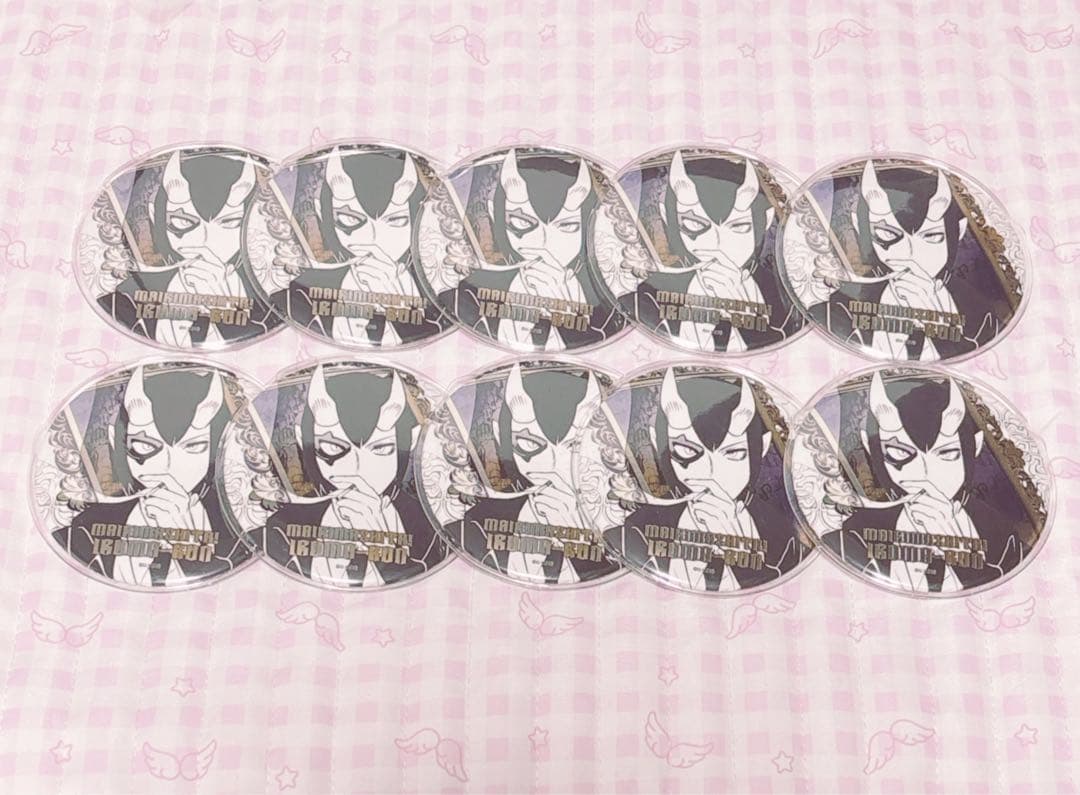 魔入りました！入間くん イフリート・ジン・エイト メタリック缶バッジ