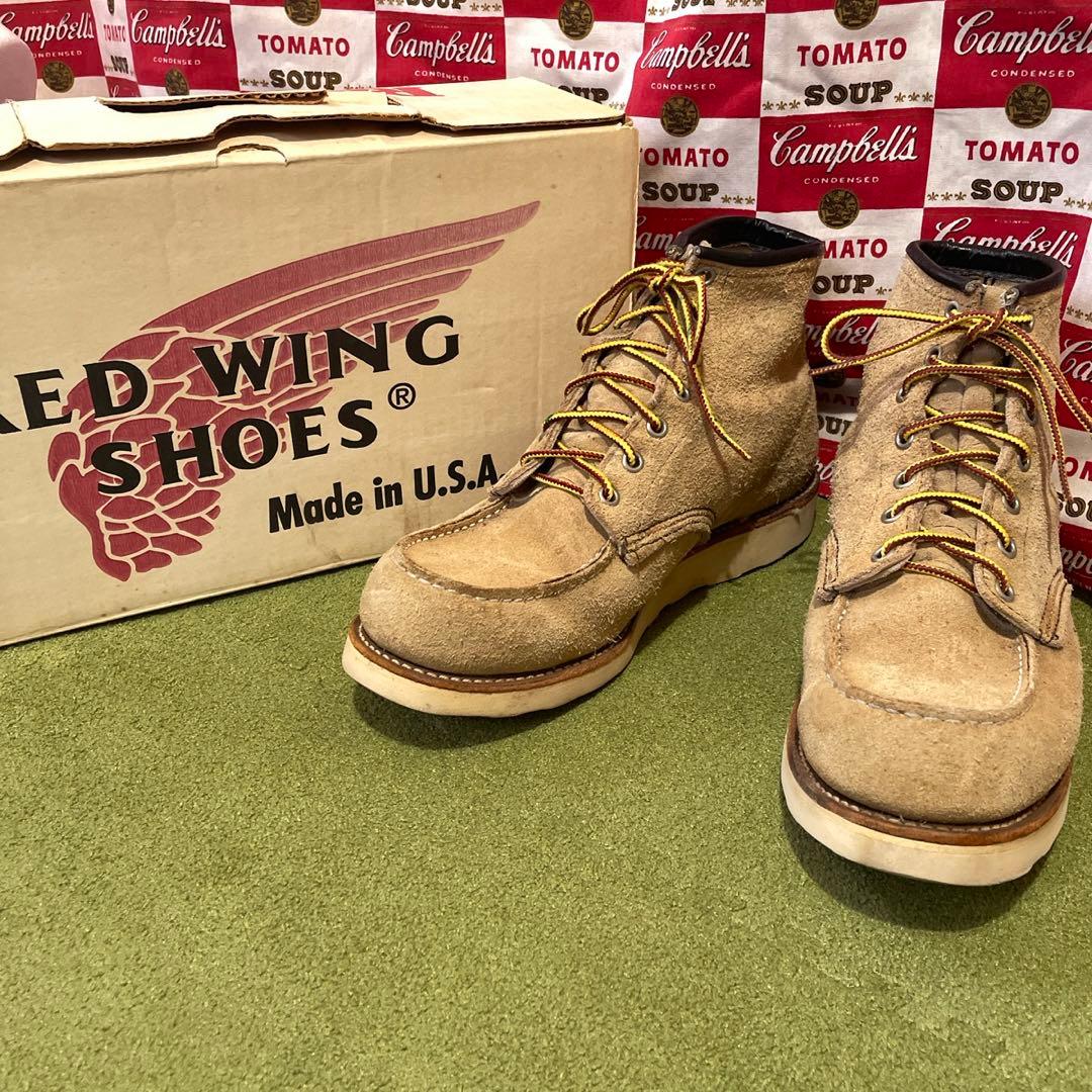90s箱有★REDWING8173★スウェードアイリッシュセッター★犬タグ★9E レッドウイングREDWING 90's 90年代 新四角犬タグ 8173 アイリッシュ