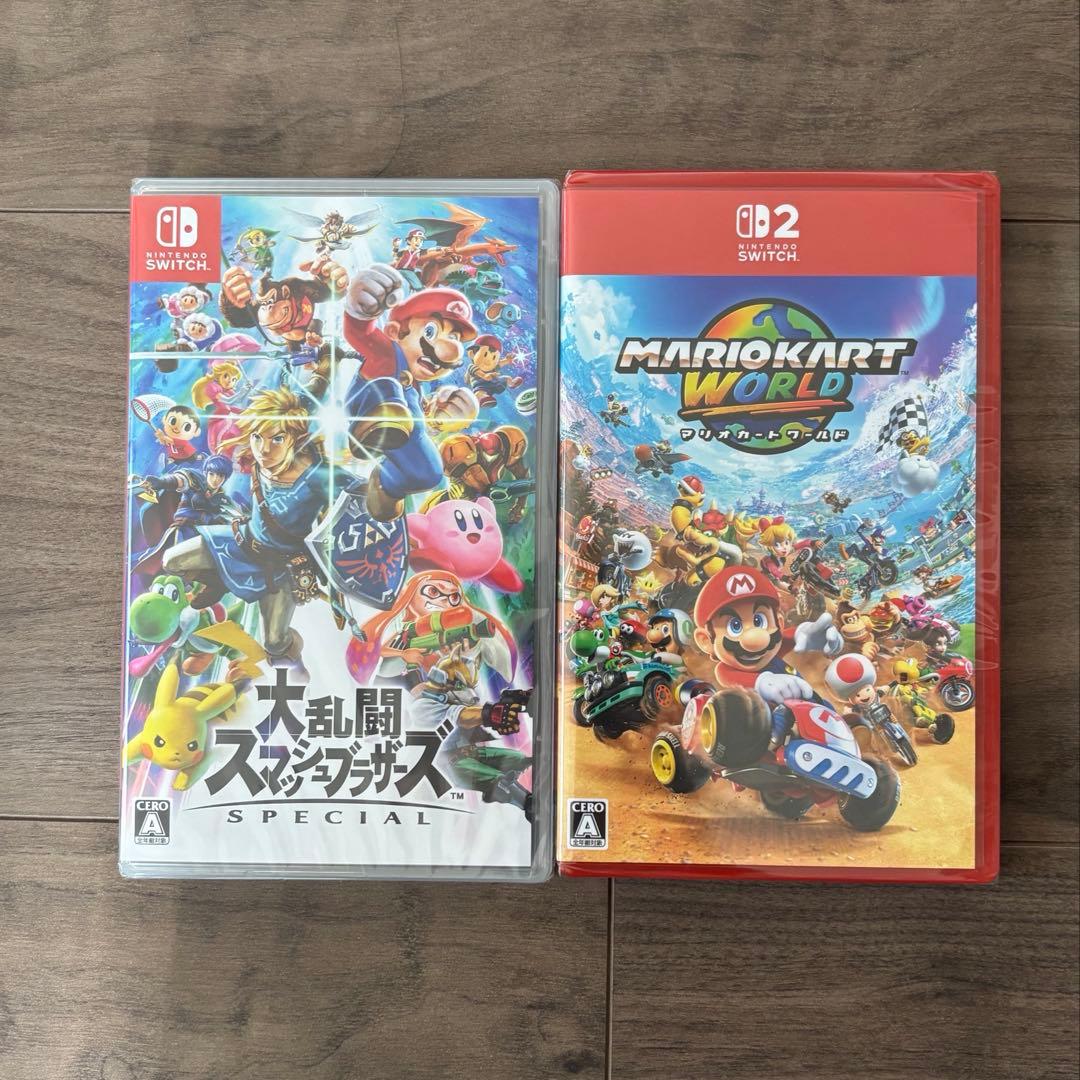 マリオカートワールド　大乱闘スマッシュブラザーズセット Switch マリオカート8デラックス 大乱闘スマッシュブラザーズSPECIAL 2
