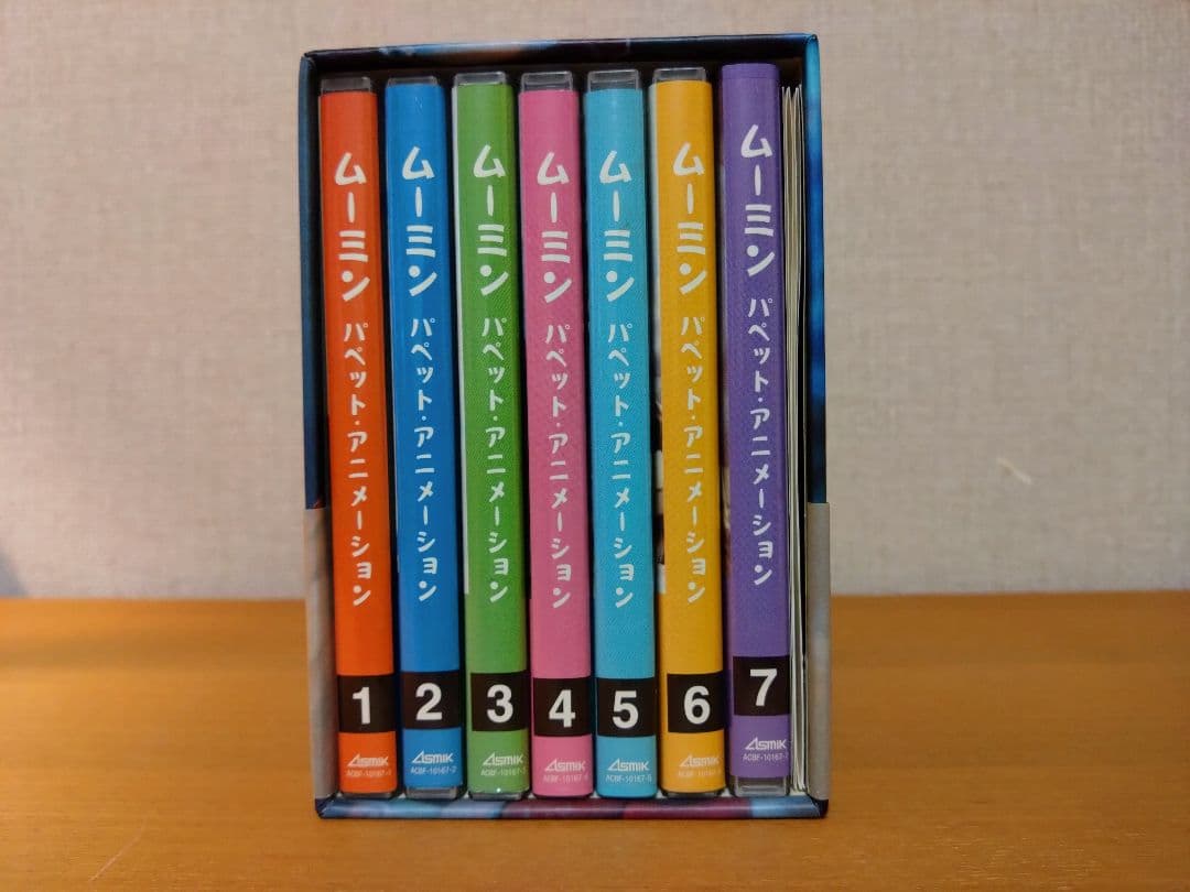 ムーミン/パペット・アニメーション DVD-BOX〈通常版〉/7枚組/現在廃盤