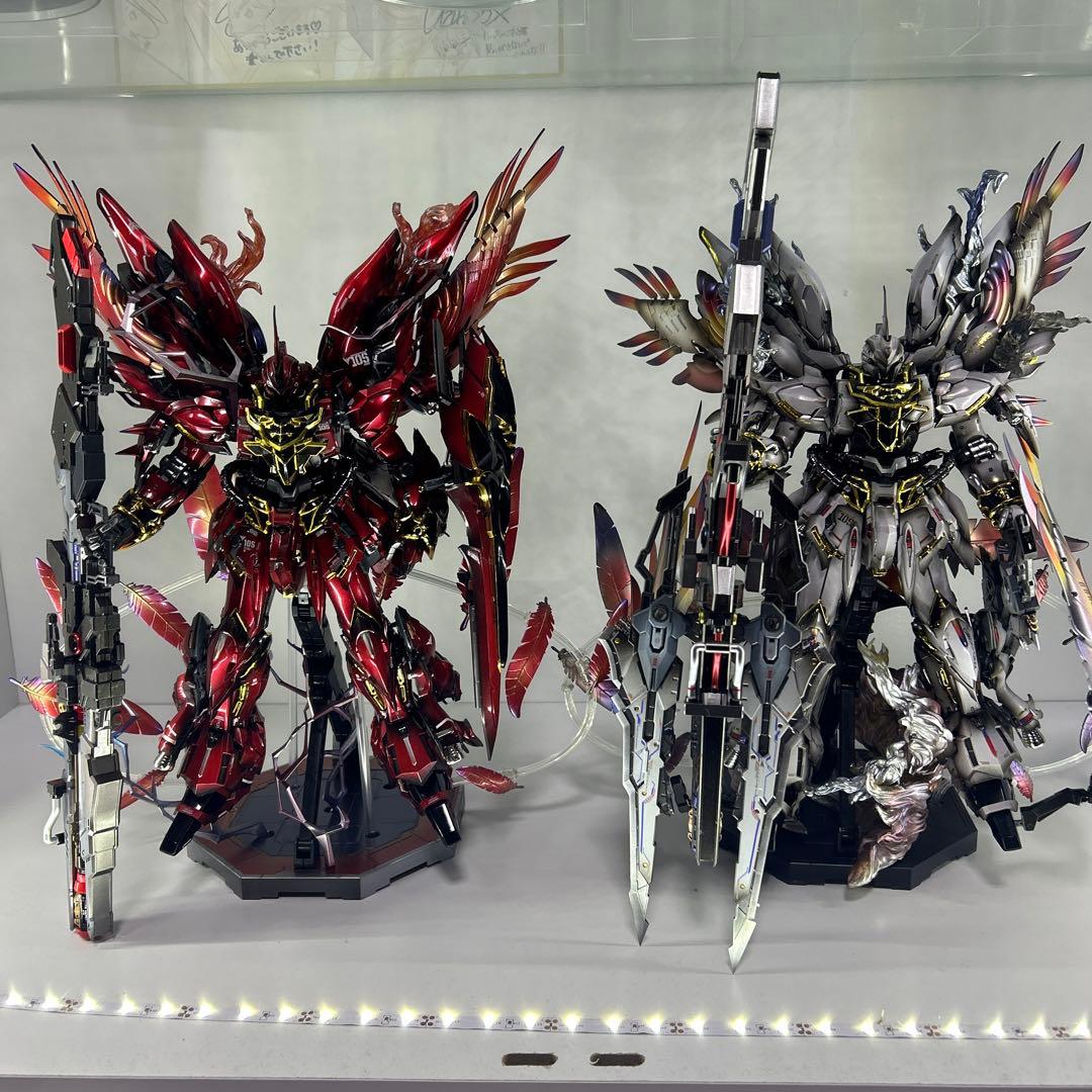 ガンプラ 塗装済み完成品 シナンジュ 修正改造 - メルカリ