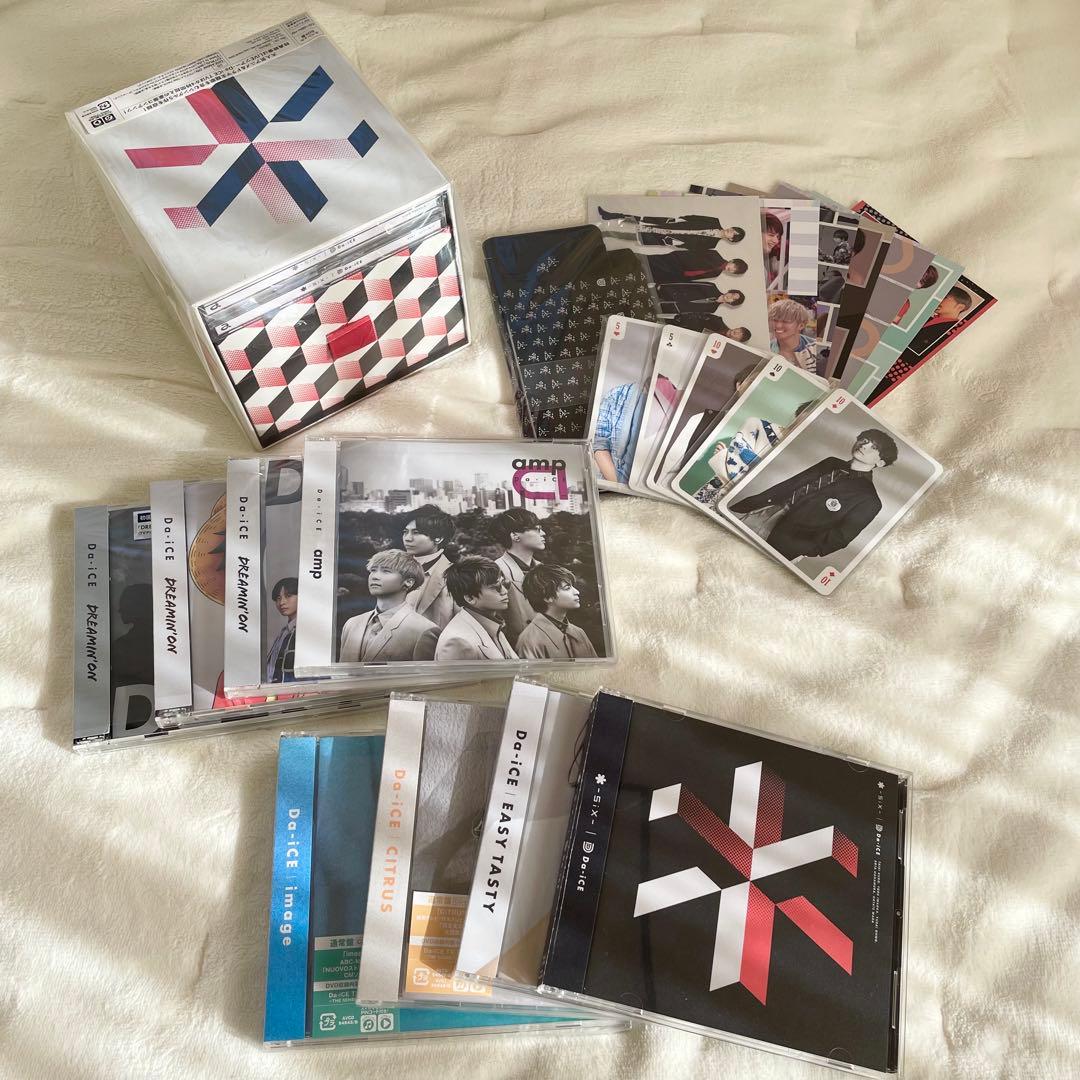 Da-iCE SiX 初回生産限定盤 スペシャル BOX トランプ ポストカード 6th ALBUM『SiX』 | ディスコグラフィー | Da-iCE | アーティスト
