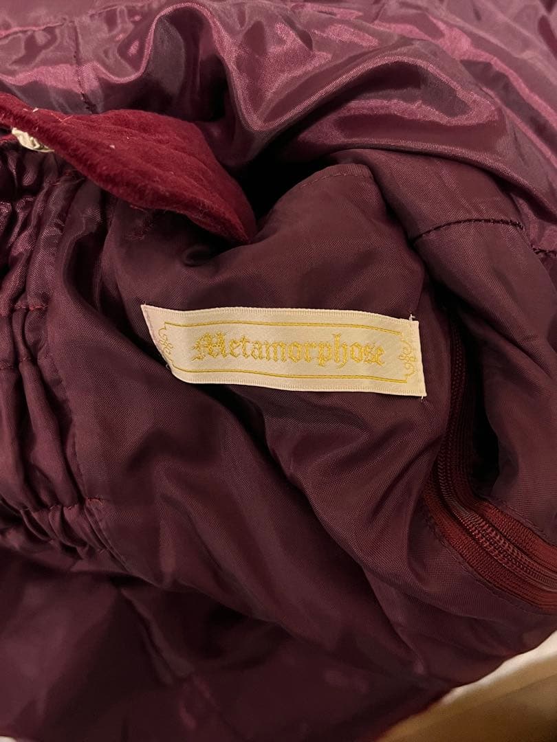 メタモルフォーゼタンドゥユフィーユの別珍アルヴェルタジャンパー