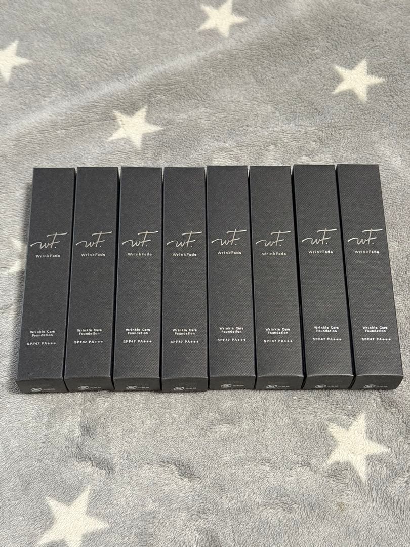 wrink fade シワ改善ファンデーション8本セット WrinkFade（リンクフェード） ファンデーション 薬用リンクルカバー