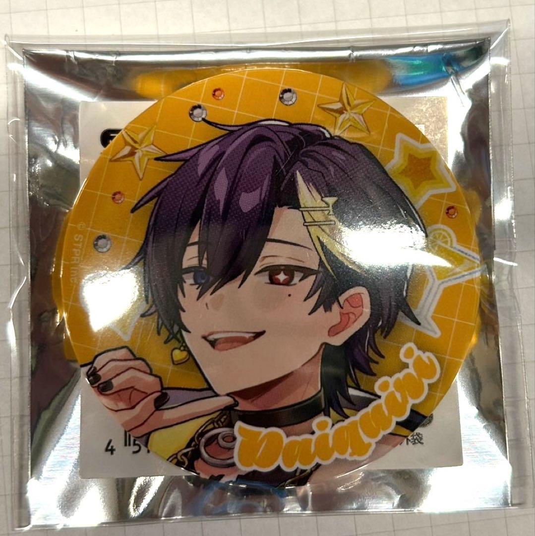 だいきり すにすて 缶バッジ 等身 うぃあすに - メルカリ