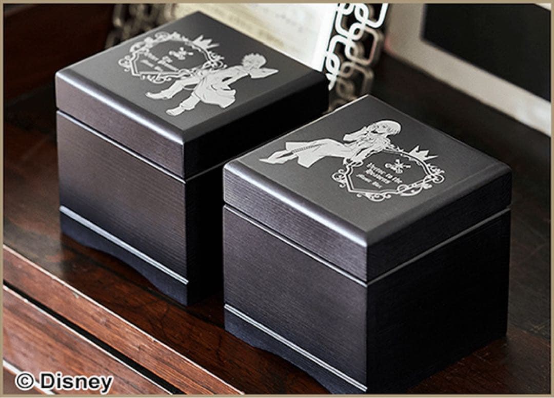 キングダムハーツ オルゴール 2種セット　ロクサス&シオン デザインは「ロクサス」と「シオン」の2種類！ 「キングダム ハーツ