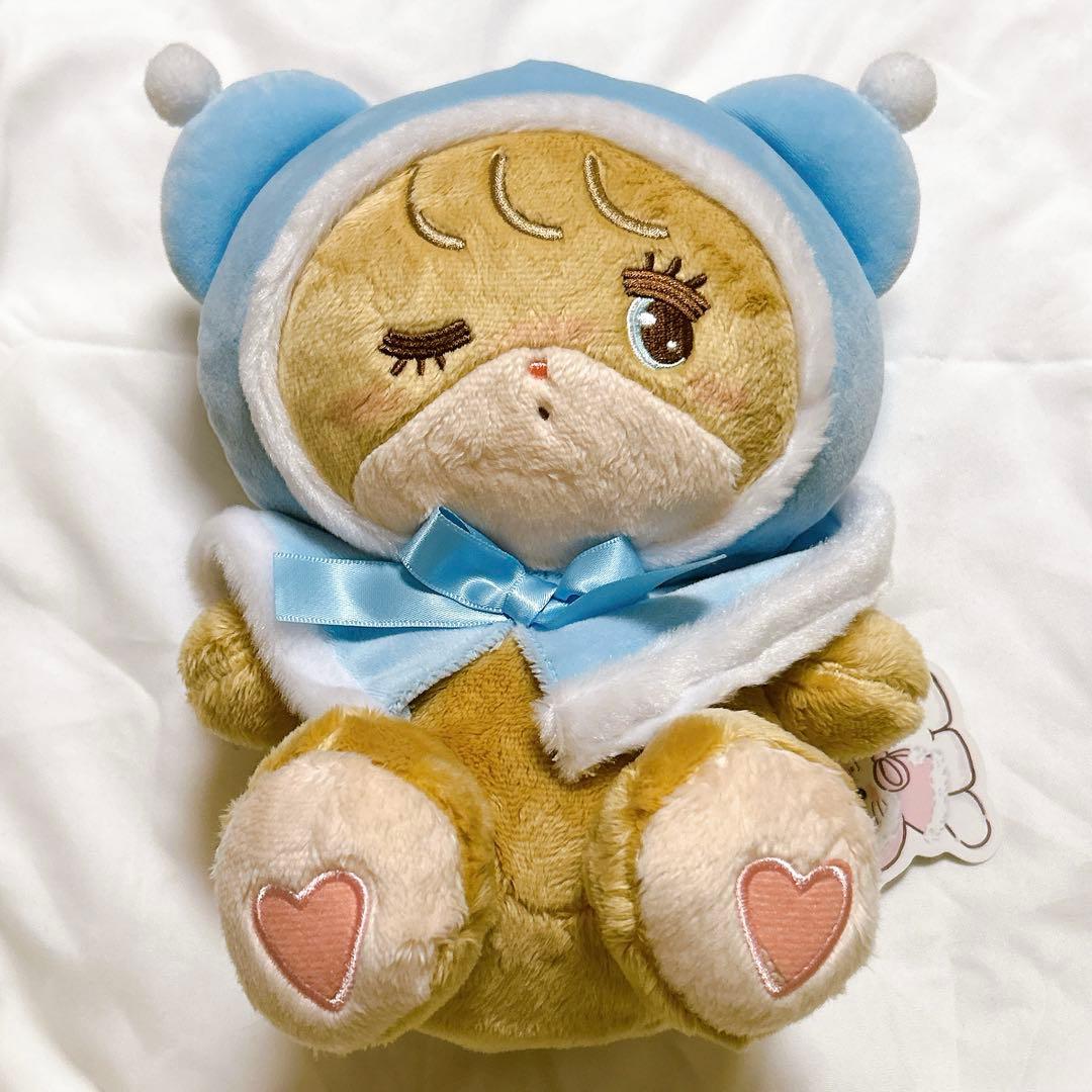 Lil ala mode おめかし ポンチョぬいぐるみ ラテ - メルカリ