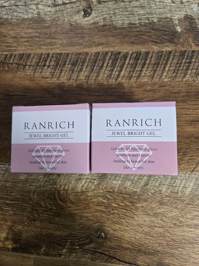 薬用ランリッチ宝石ジェル2個セット新品未開封 薬用ランリッチ 美白オールインワン 宝石ジェル50g 新品未開封2個