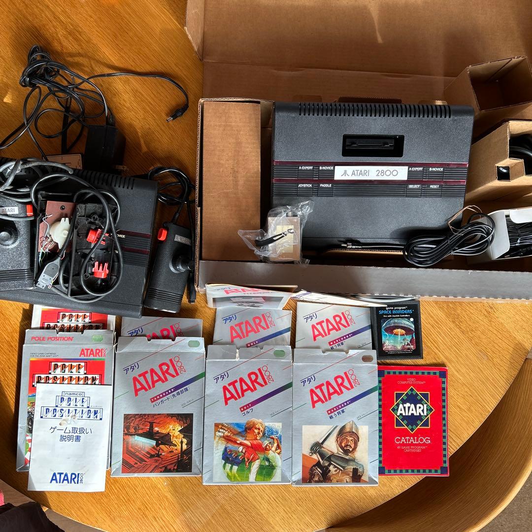 ATARI 2800 ゲーム機セット - メルカリ