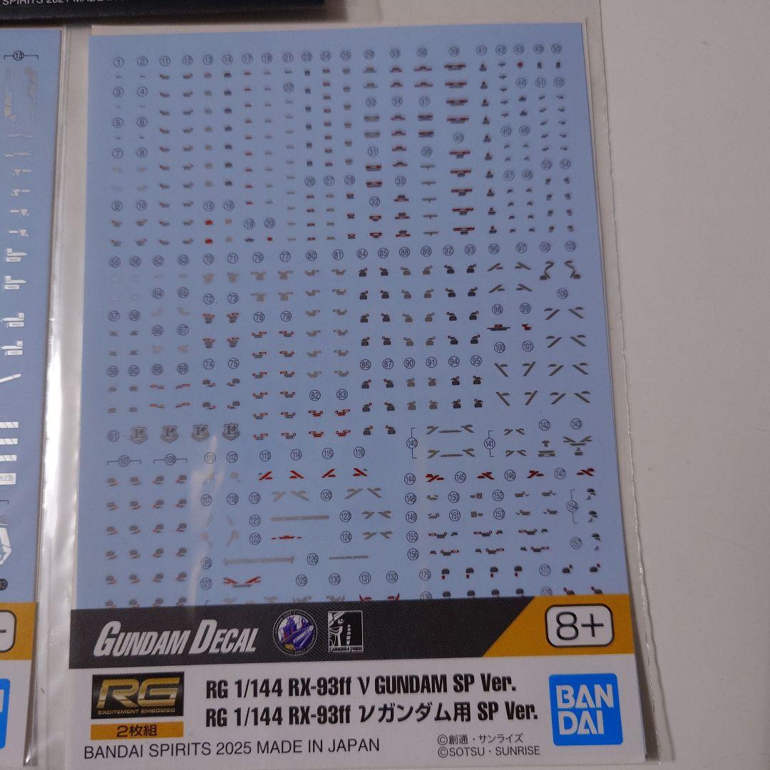 福岡 RG サザビー/ニューガンダム 、水転写デカールSP ver. - メルカリ