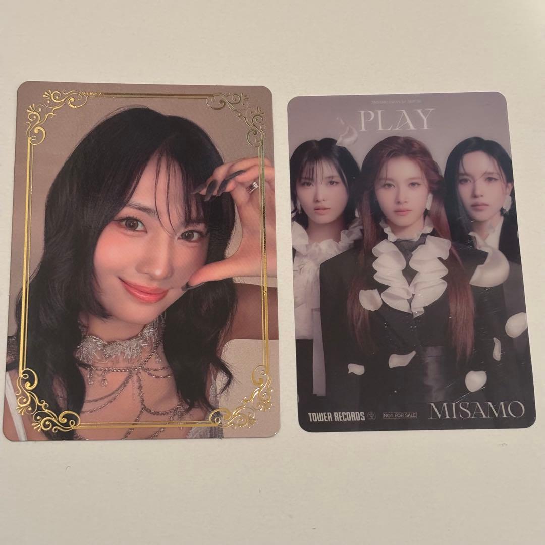 箔押し TWICE MISAMO PLAY ラキドロ タワレコ トレカ モモ - メルカリ