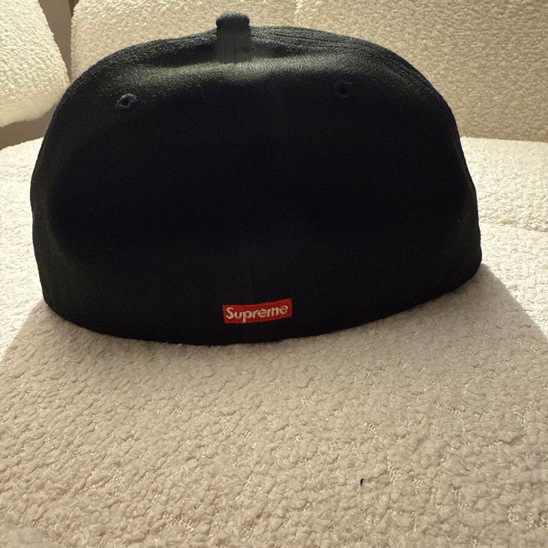Supreme 59FIFTY ブラック キャップ 7 1/4