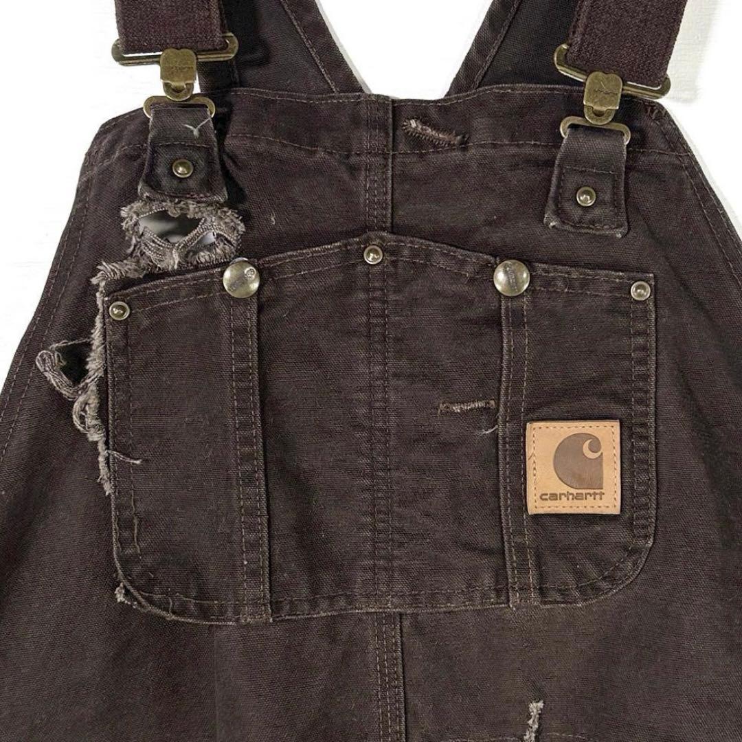 00s カーハート オーバーオール ダック ダブルニーW42 - メルカリ