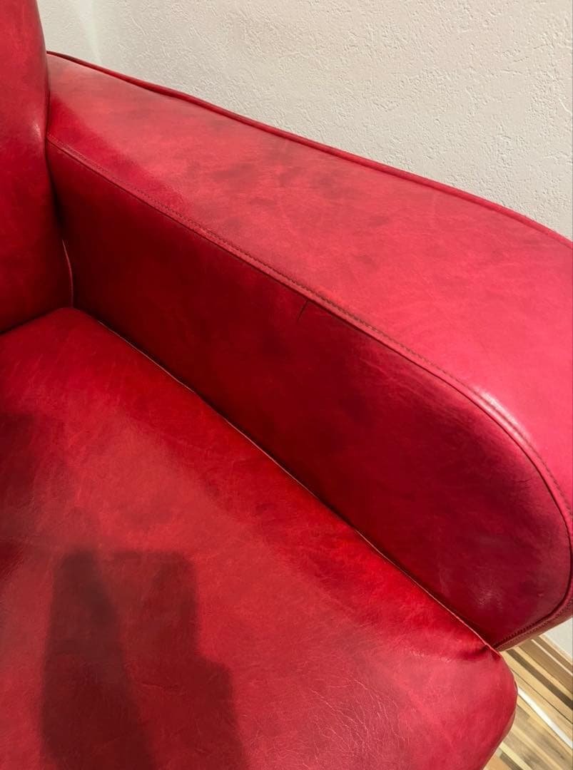 一人掛けソファ《赤》お値下げ可♪