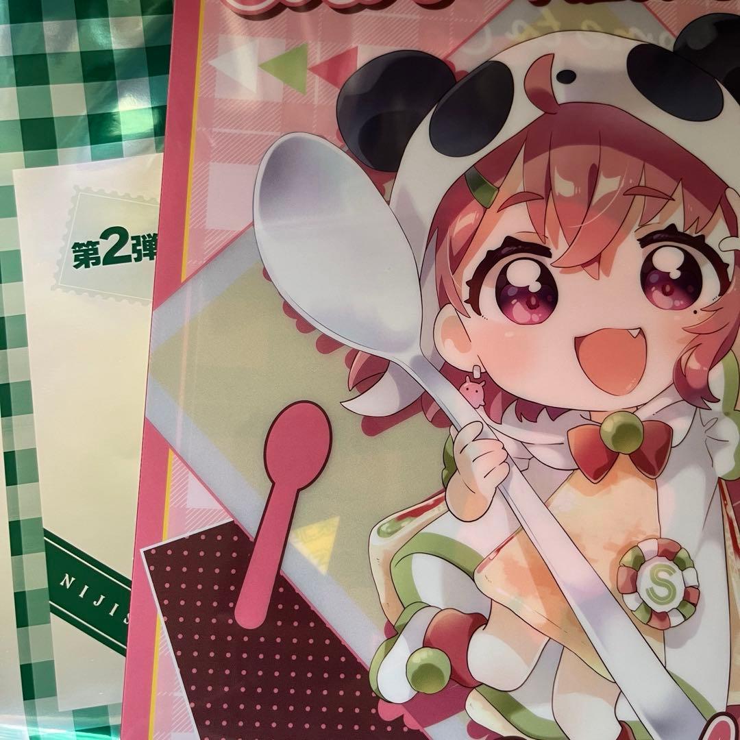 ココスにじさんじクリアファイル 笹木咲(ミニキャラ) - メルカリ