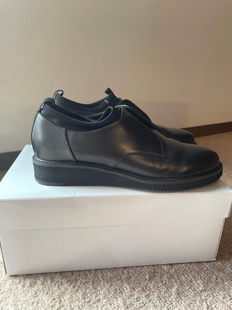 Plantation ダービースリッポン ブラックMサイズ　23.5cm