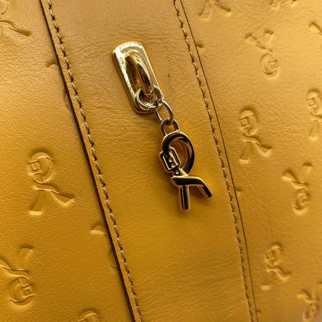 美品】ロベルタディカメリーノ ショルダーバッグ ミヌエット ハニー