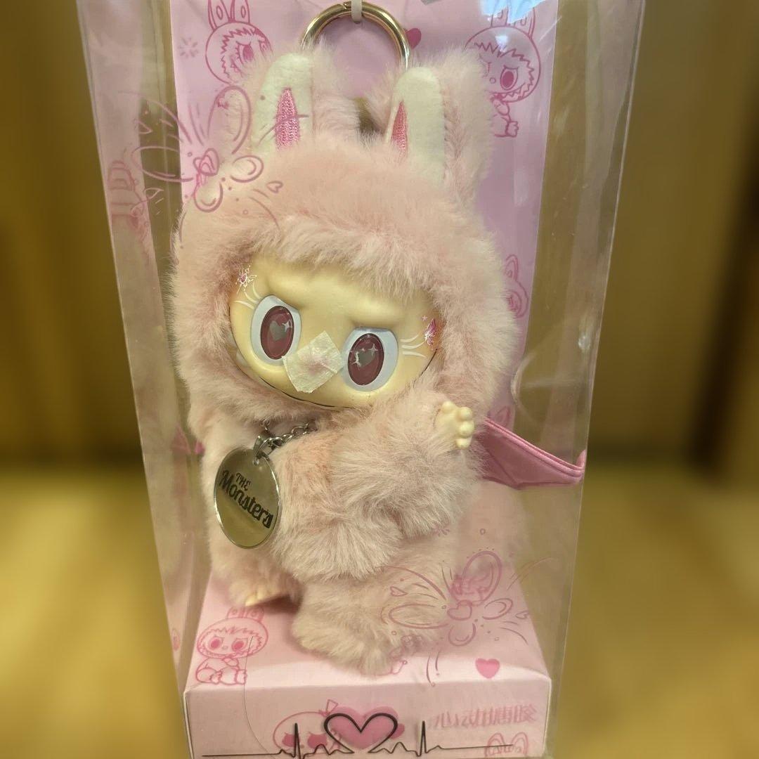 ZIMOMOジモモふわふわぬいぐるみ LABUBUピンクデビル - メルカリ