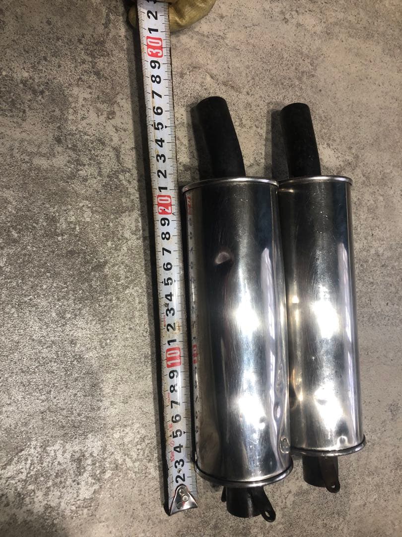 スガヤレース用サイレンサー2個セット ガンマ400 500用 Amazon | 超希少 出品 スガヤ空き缶サイレンサー汎用 ショート180mm 未