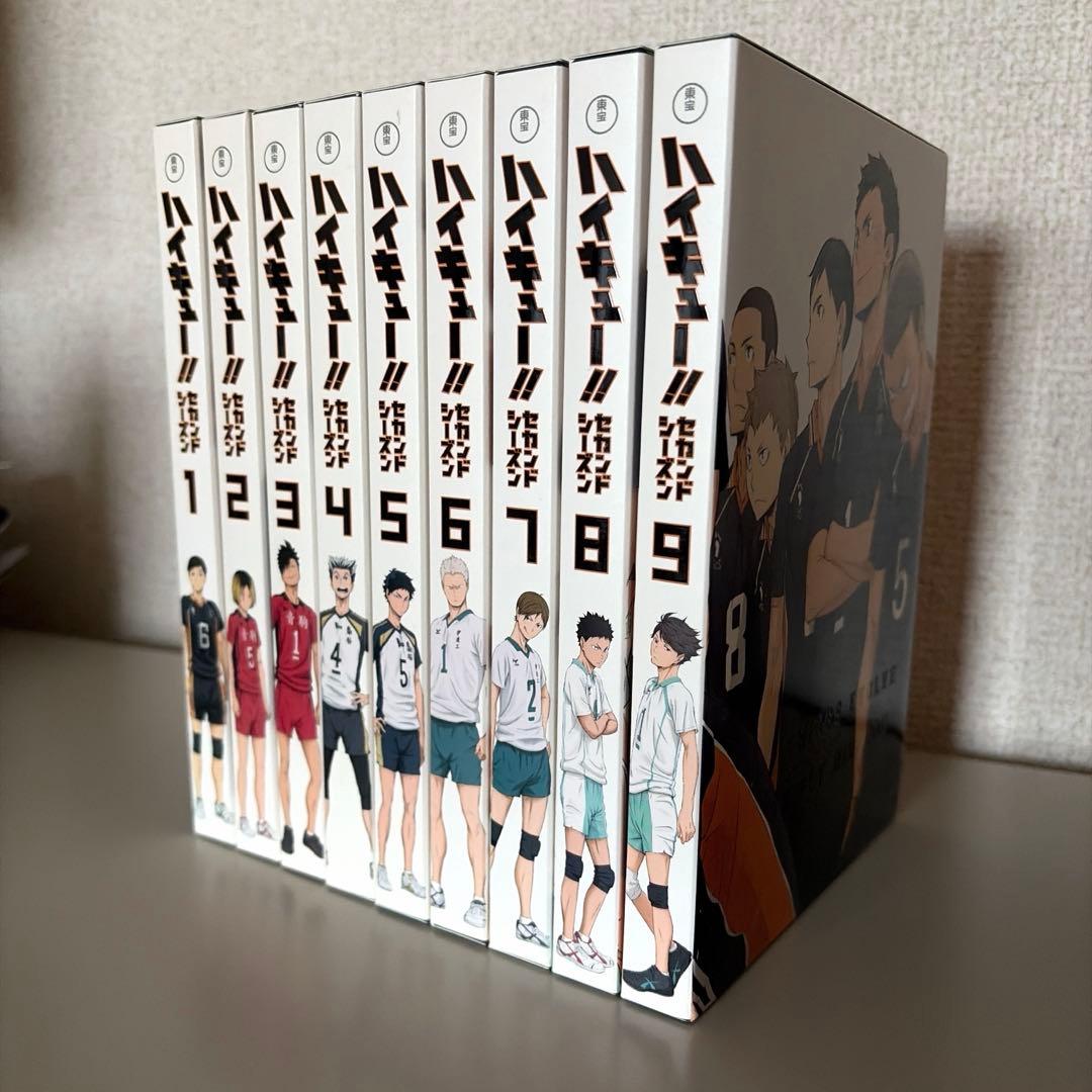 ハイキュー!!セカンドシーズン DVD 全9巻セット Amazon.co.jp: ハイキュー!!セカンドシーズン (初回生産限定版) 全9巻