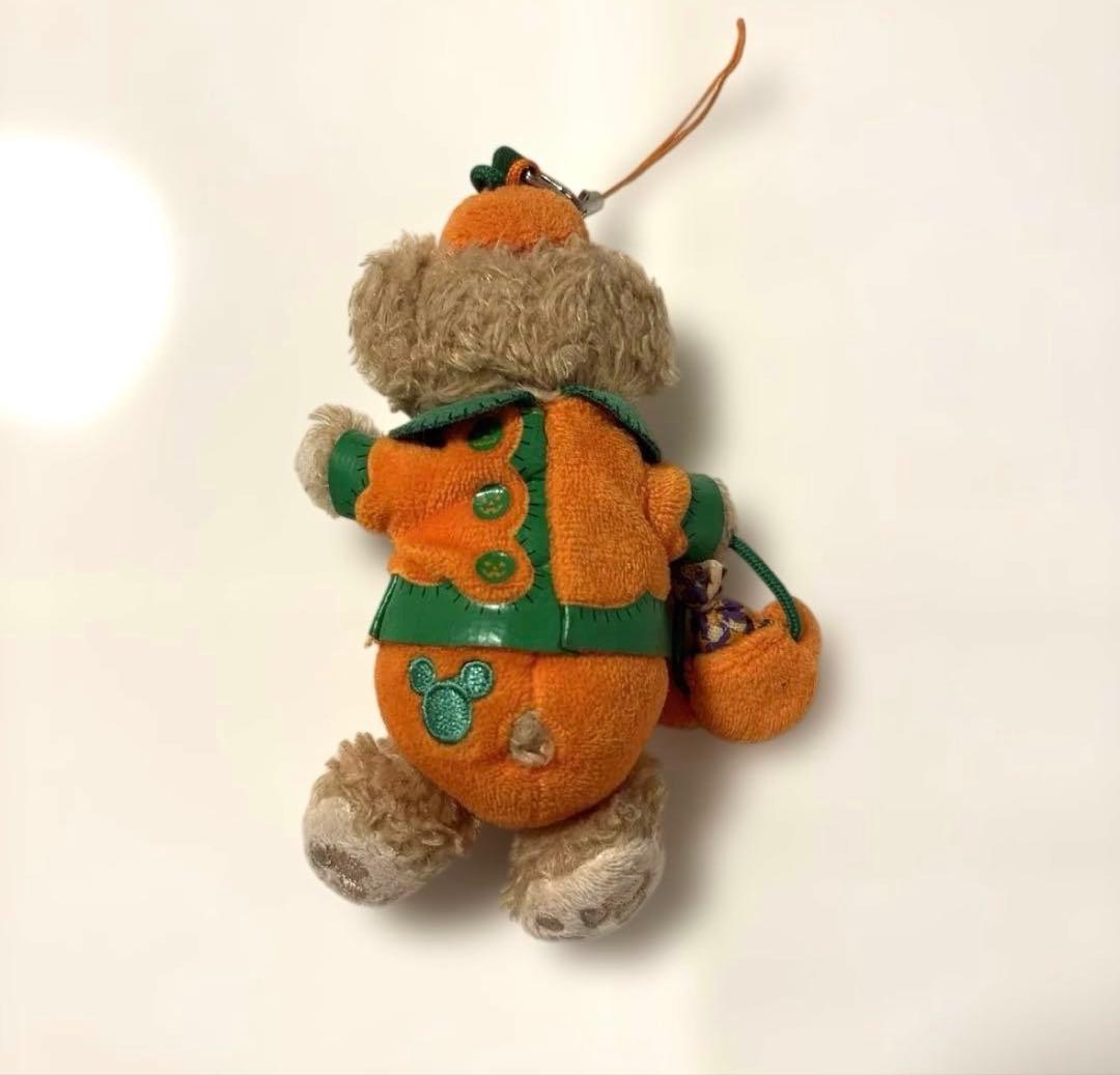 ダッフィー ぬいぐるみバッジ ハロウィーン パンプキン 初期 東京