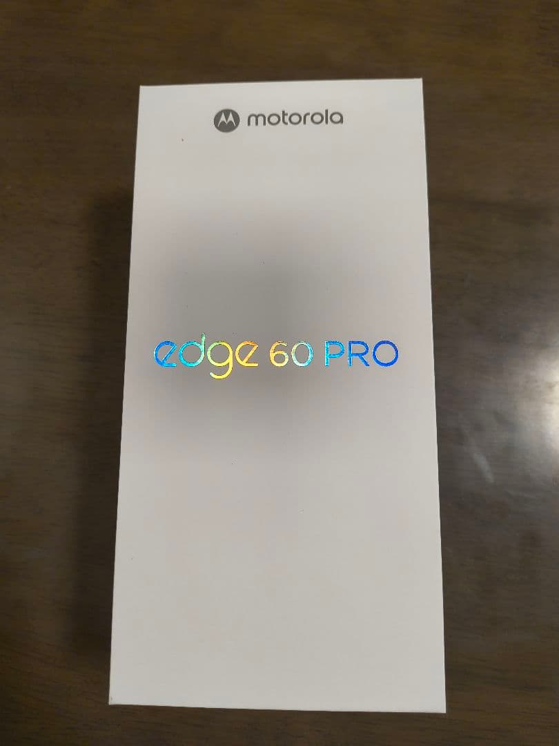 ★新品未開封★motorola edge 60 PRO 本体★カルサイトホワイト motorola（モトローラ） MOTOROLA motorola edge 60 pro カルサイト