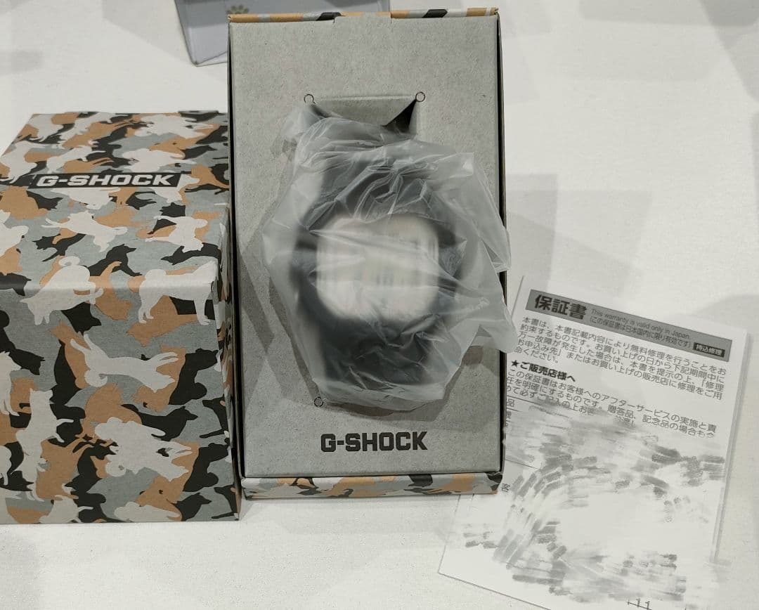 【未使用】DW-5600SHB-1JR【柴犬G-SHOCK】