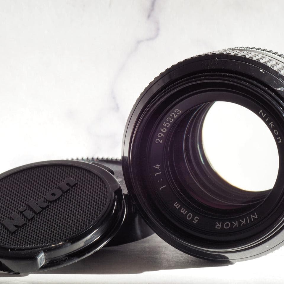 Nikon ニコン New Nikkor 50mm f1.4 非Ai Nikkor 50mm f1.4 AI-s vintage lens review | Cameralabs
