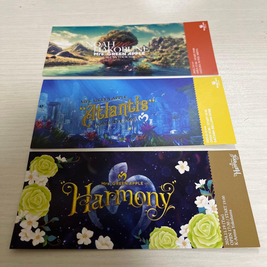Mrs. GREEN APPLE ピクチャーチケット - メルカリ