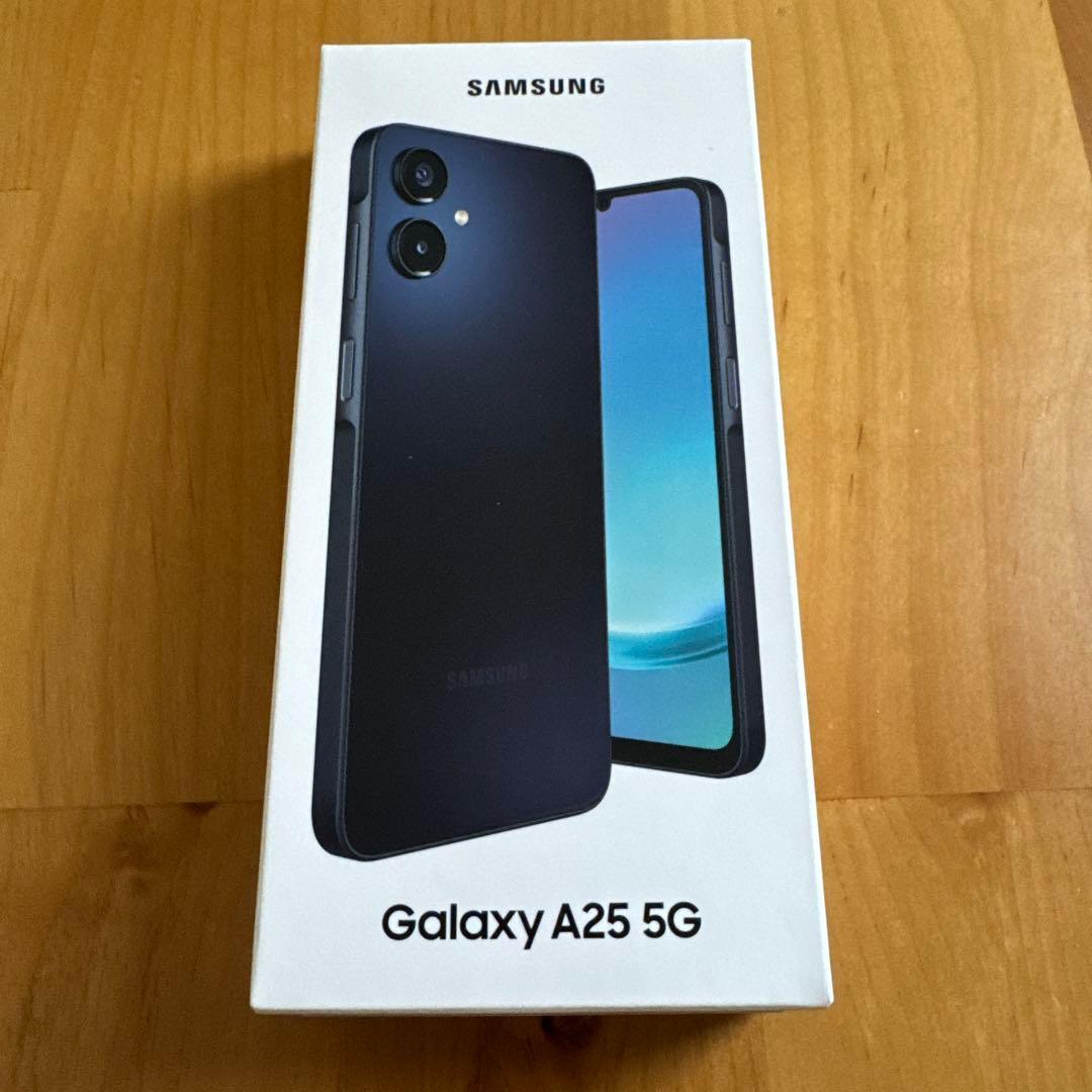 未使用品】Samsung Galaxy A25 5G Black 64GB - メルカリ
