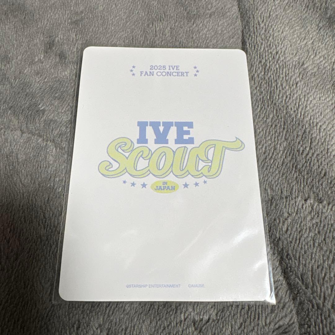 IVE 2025 FAN CONCERT SCOUT ウォニョン トレカ - メルカリ