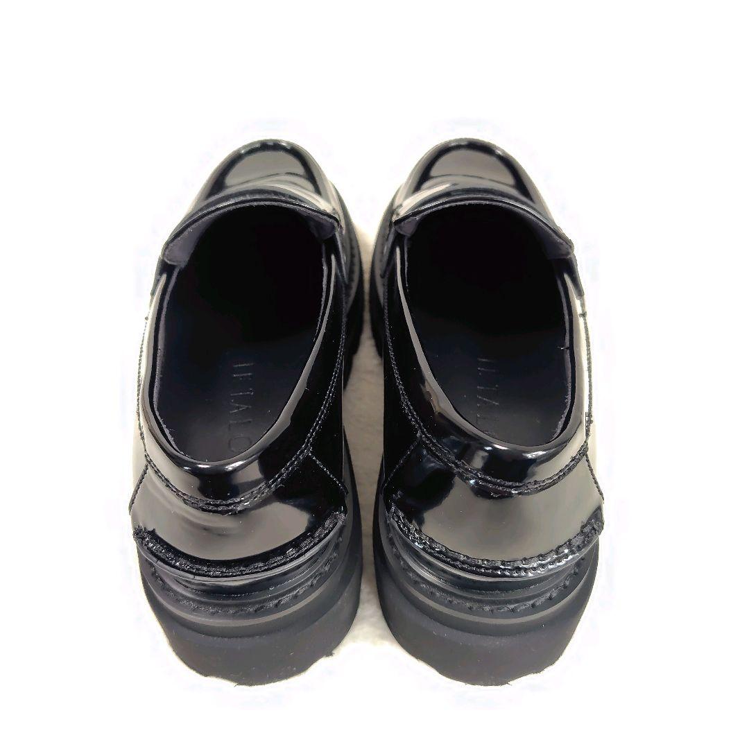 極美品　2024 ルタロン アツゾコモールドローファー 23.5cm ブラック