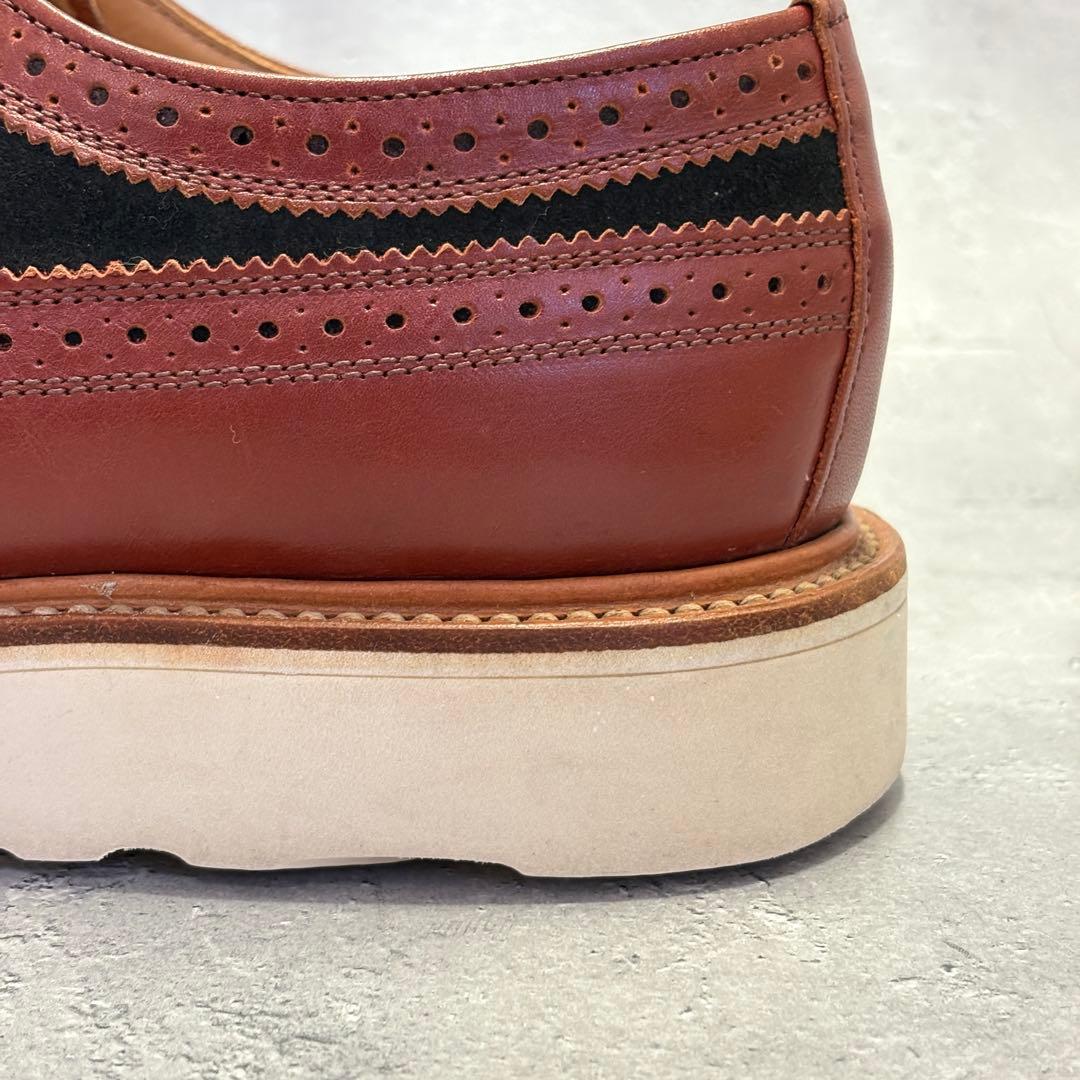 サンダース SANDERS (UK7.5) DUFFER別注 レザースニーカー - メルカリ