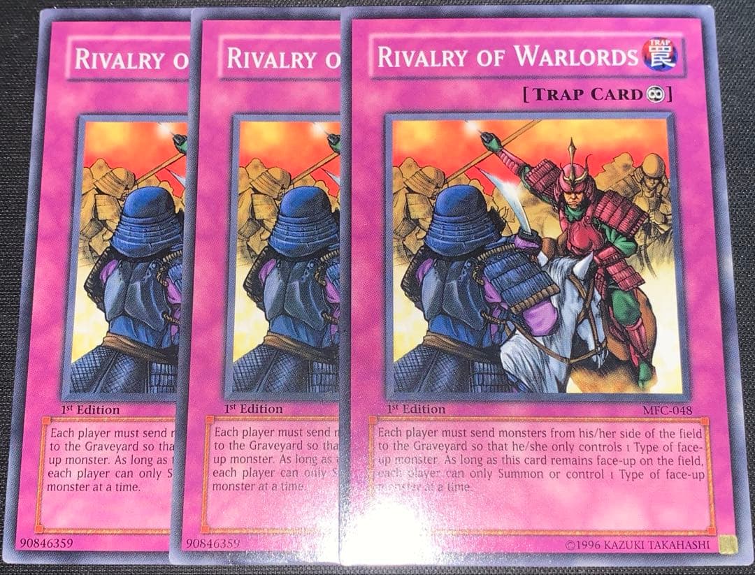 群雄割拠旧アジア版ノーマル3枚セット