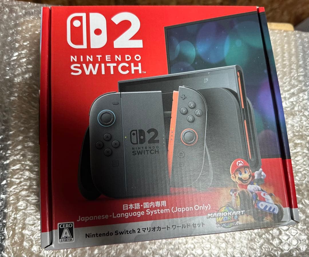 新品未開封Nintendo Switch 2 マリオカートワールドセット 任天堂（Nintendo） 新品 ラッピング対応 Nintendo Switch 2(日本語