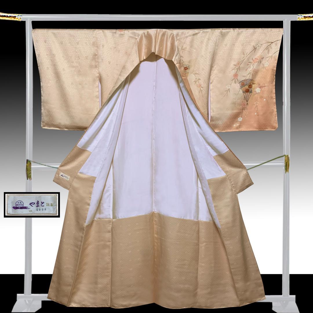 新品、未使用】正絹【極上逸品】トールサイズ【 金彩友禅 刺繍】訪問着