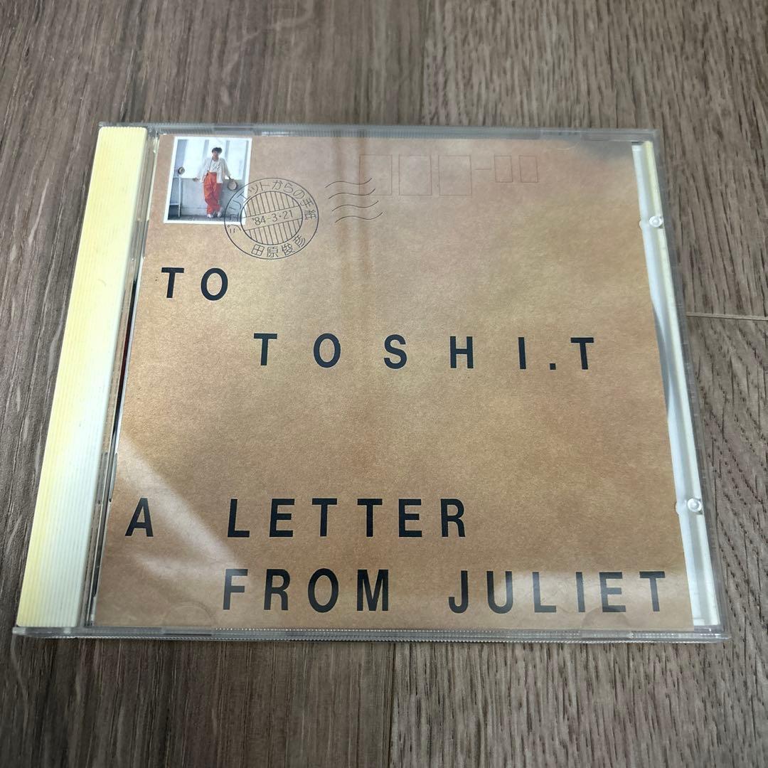 田原俊彦／ジュリエットからの手紙 田原俊彦/ジュリエットからの手紙 田原俊彦／ジュリエットからの手紙