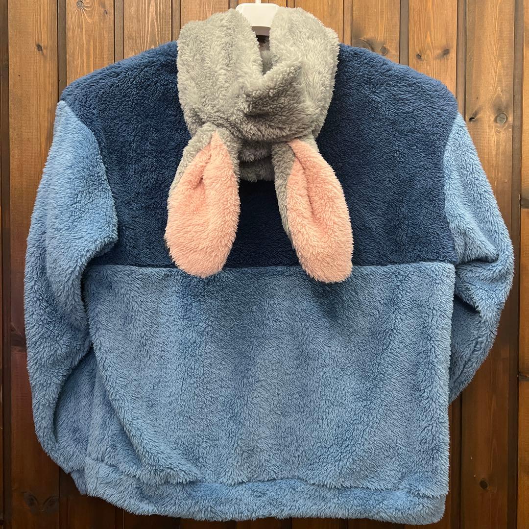 希少レア 新品未使用 ズートピア M ジュディ ボアパーカー ユニ