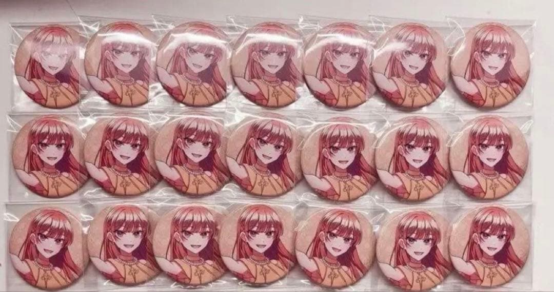 からぴち えと えとさん 缶バ 缶バッジ ぷぴぱ 等身 - メルカリ