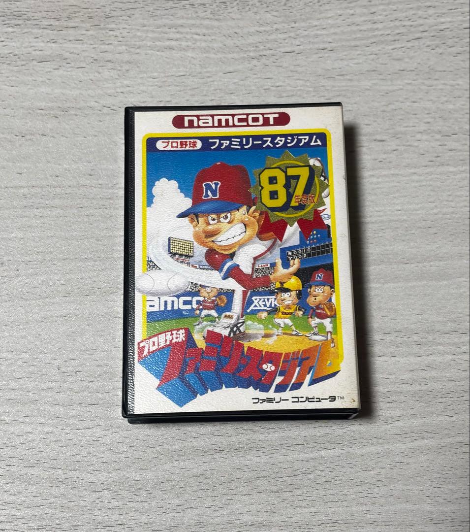 美品】ファミコン ソフト プロ野球ファミリースタジアム87 ナムコ