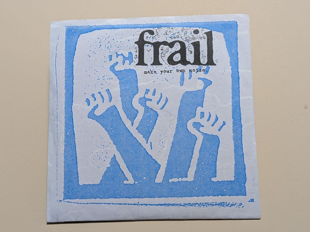 洋楽 frail / make your own noise. (CD) Frail 